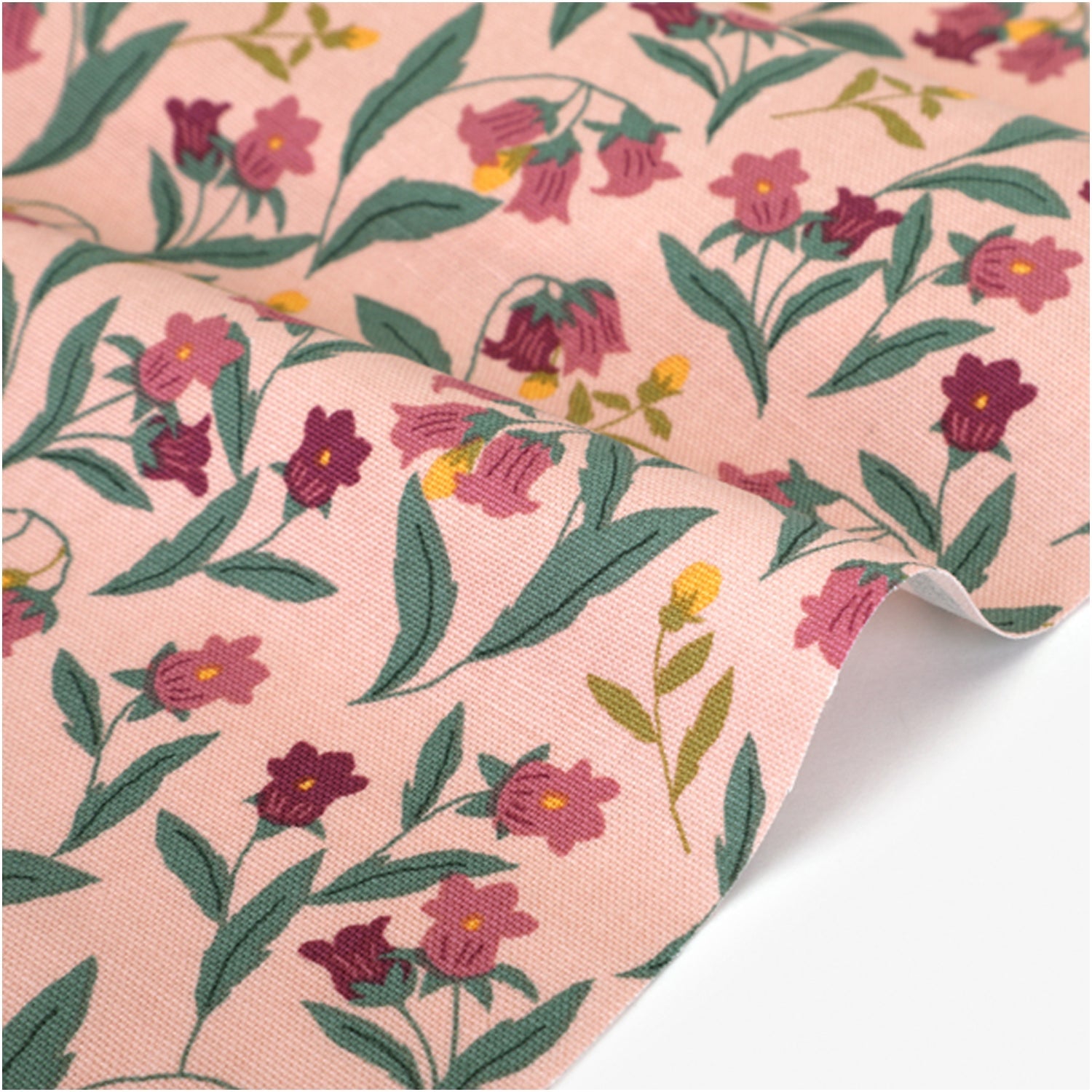 Dailylike oxford - Bellflower Fabric - FO:REST Fabric 布恩堂Liberty fabrictana lawnjapanese fabricykk zipper