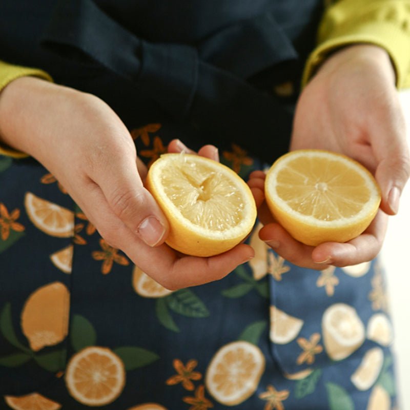 Dailylike oxford - Lemon Fabric - FO:REST Fabric 布恩堂Liberty fabrictana lawnjapanese fabricykk zipper