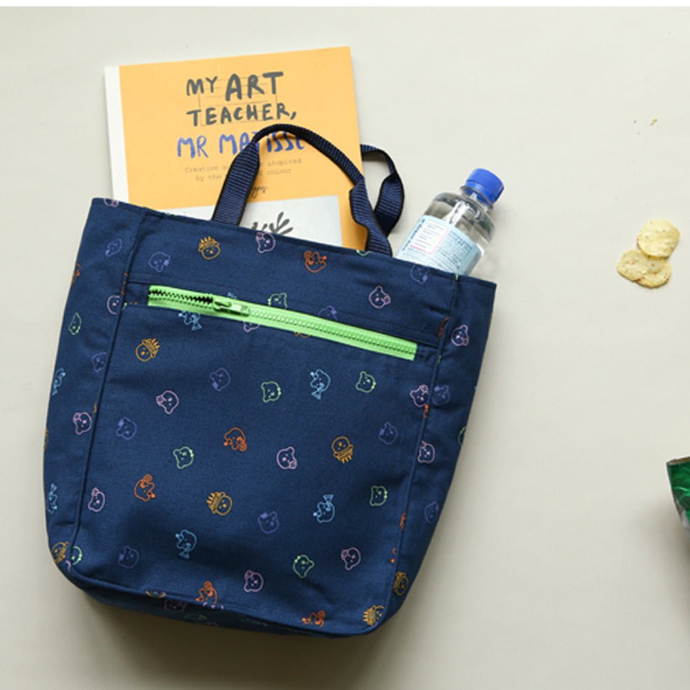 Dailylike oxford - Neon jelly bear Fabric - FO:REST Fabric 布恩堂Liberty fabrictana lawnjapanese fabricykk zipper