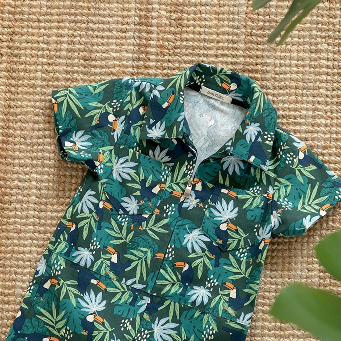Dailylike oxford - Peaceful dream Fabric - FO:REST Fabric 布恩堂Liberty fabrictana lawnjapanese fabricykk zipper