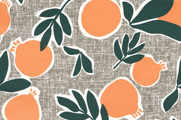Dailylike oxford - Sweet fruits fabric - FO:REST Fabric 布恩堂Liberty fabrictana lawnjapanese fabricykk zipper