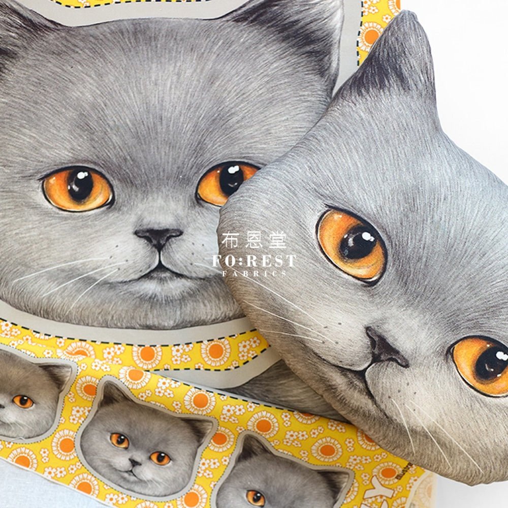 DIY PRECUT - Lovely face (90X45cm) - FO:REST Fabric 布恩堂Liberty fabrictana lawnjapanese fabricykk zipper