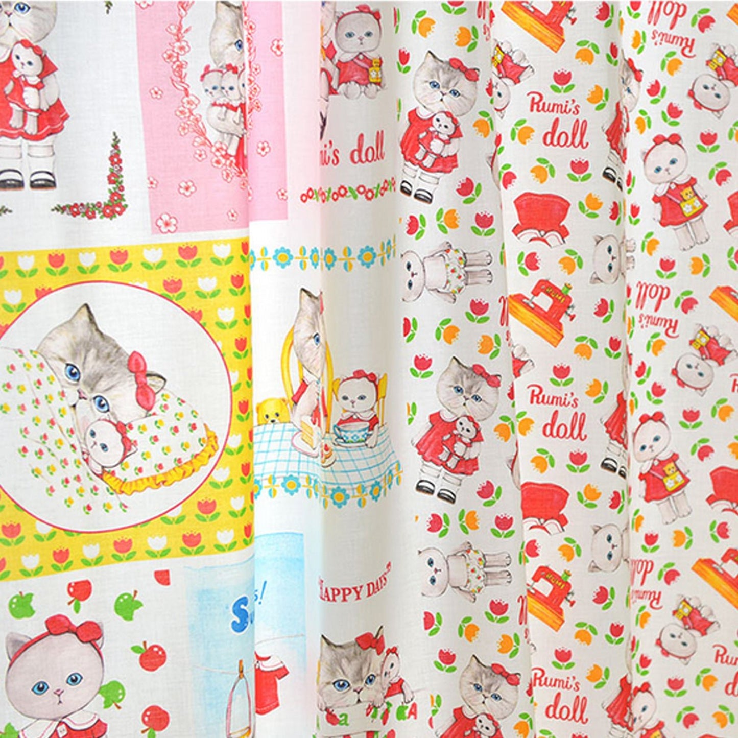 DIY PRECUT - Rumi's doll (90X110cm) - FO:REST Fabric 布恩堂Liberty fabrictana lawnjapanese fabricykk zipper