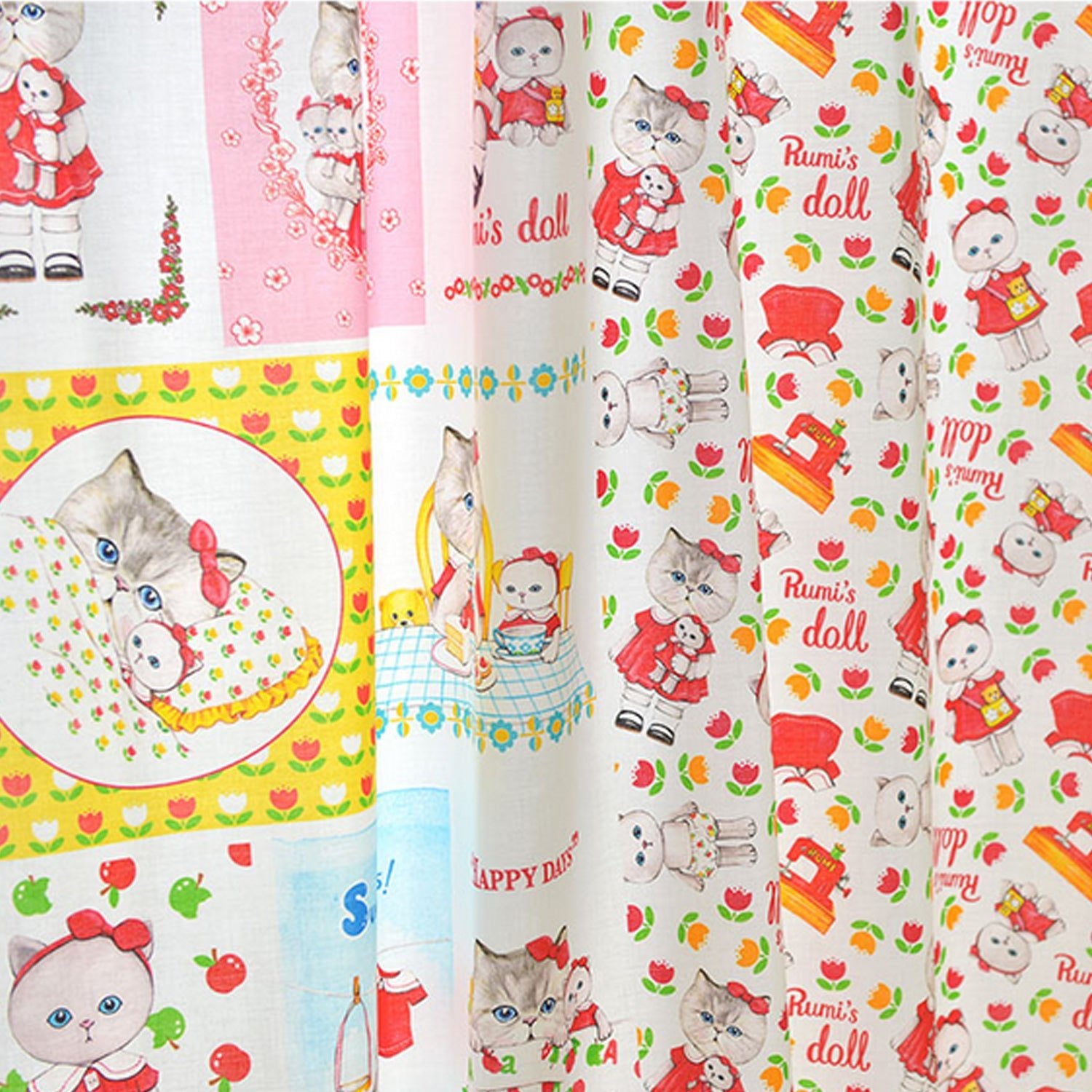 DIY PRECUT - Rumi's doll (90X110cm) - FO:REST Fabric 布恩堂Liberty fabrictana lawnjapanese fabricykk zipper