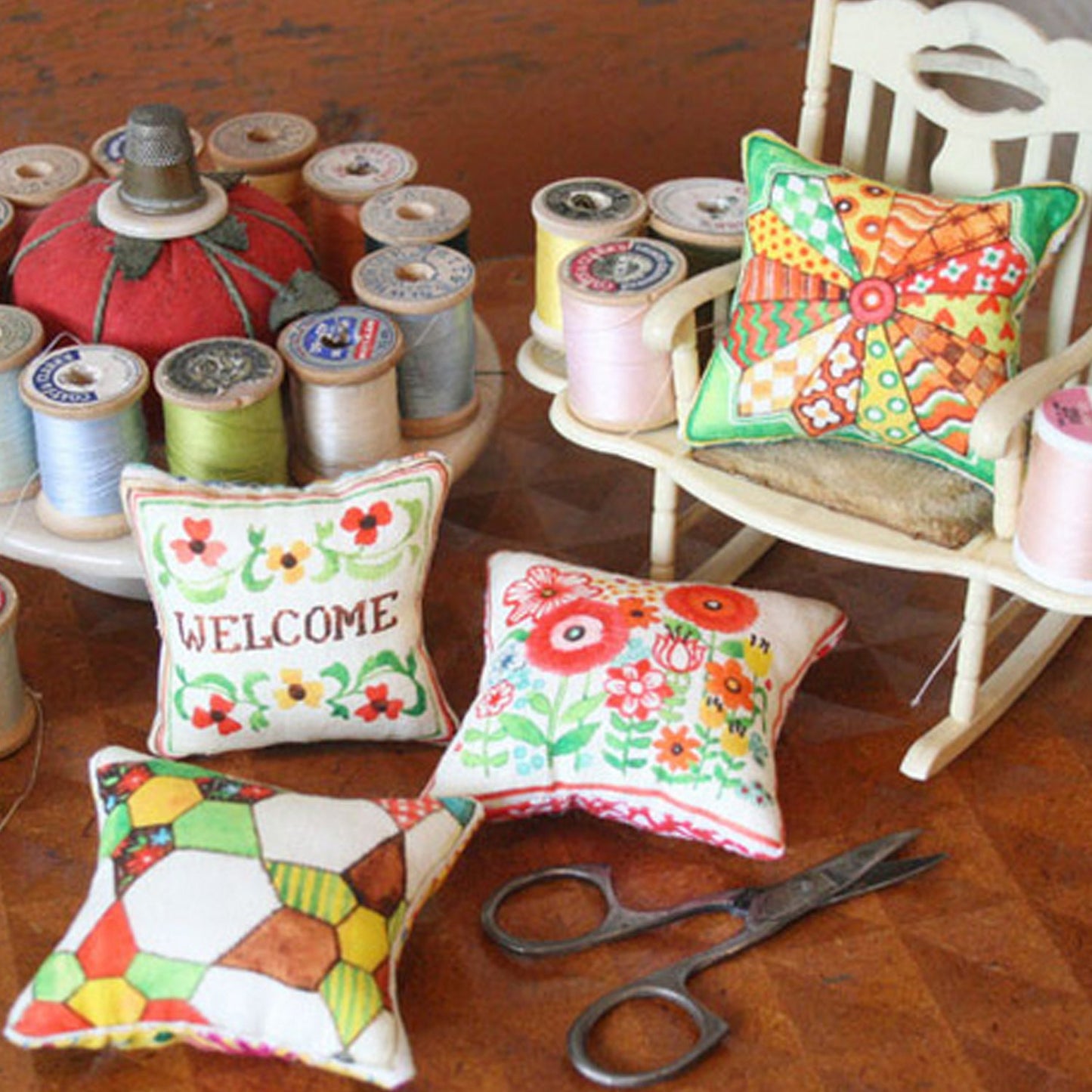 DIY PRECUT - Rumi's hobbies (65X45cm) - FO:REST Fabric 布恩堂Liberty fabrictana lawnjapanese fabricykk zipper