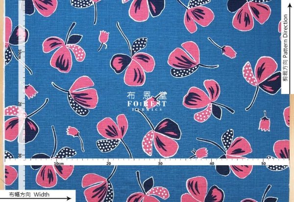Dobby - Floral and Bloom fabric - FO:REST Fabric 布恩堂Liberty fabrictana lawnjapanese fabricykk zipper