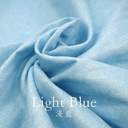 double gauze - faux denim fabric - FO:REST Fabric 布恩堂Liberty fabrictana lawnjapanese fabricykk zipper