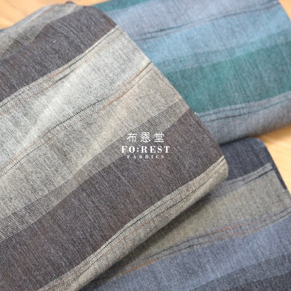 Echigo staggered weave - Wave fabric LT.BLUE - FO:REST Fabric 布恩堂Liberty fabrictana lawnjapanese fabricykk zipper