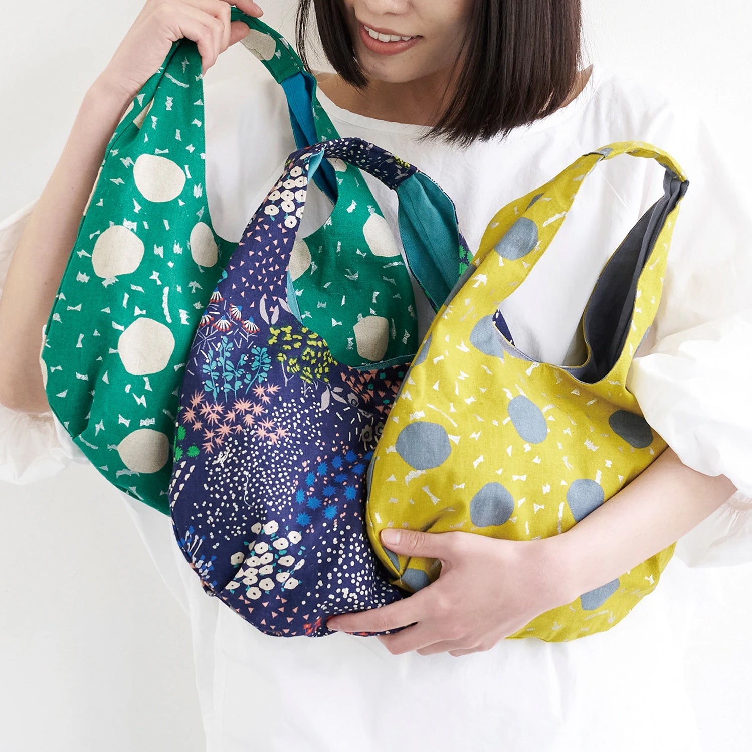 echino - cotton linen - Circle NATURAL - FO:REST Fabric 布恩堂Liberty fabrictana lawnjapanese fabricykk zipper