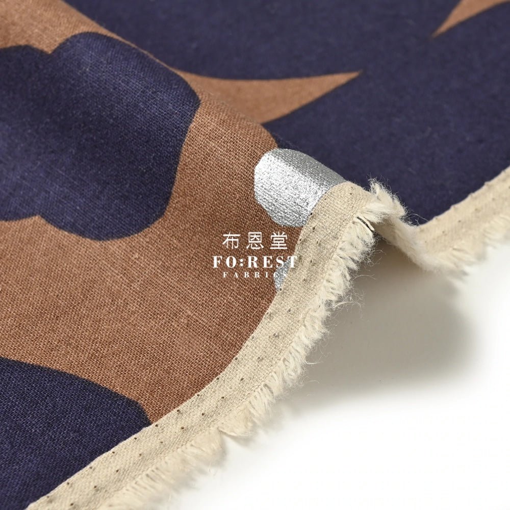 echino - cotton linen - Framework POOL Brown - FO:REST Fabric 布恩堂Liberty fabrictana lawnjapanese fabricykk zipper