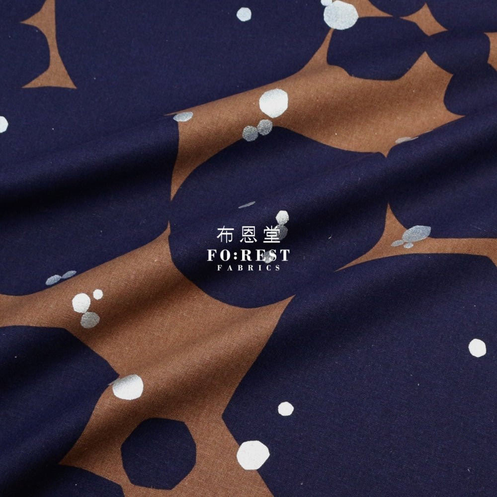 echino - cotton linen - Framework POOL Brown - FO:REST Fabric 布恩堂Liberty fabrictana lawnjapanese fabricykk zipper