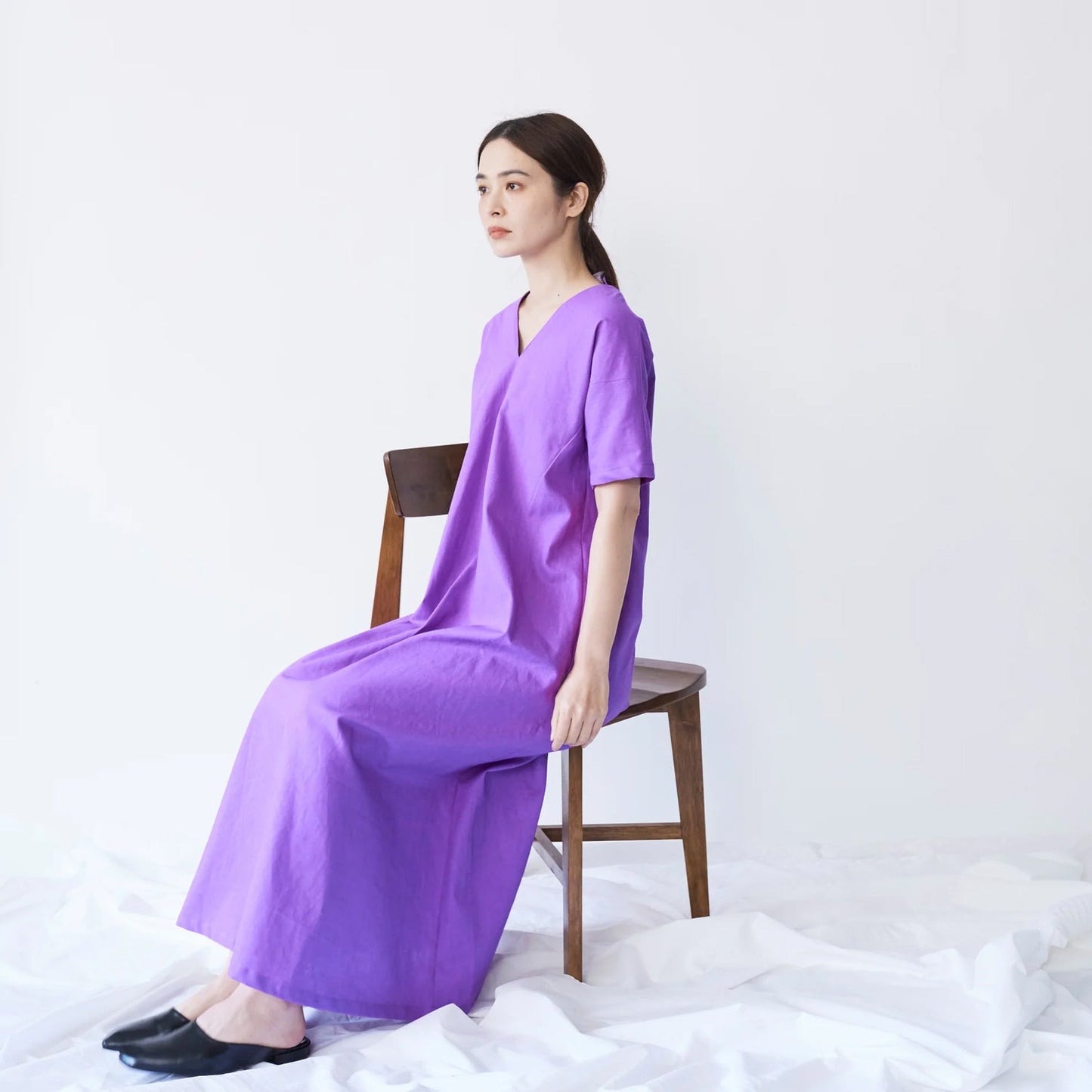Echino cotton linen - solid fabric 麻棉 - FO:REST Fabric 布恩堂Liberty fabrictana lawnjapanese fabricykk zipper