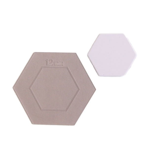 English paper piecing (hexagons) - 12mm - FO:REST Fabric 布恩堂Liberty fabrictana lawnjapanese fabricykk zipper
