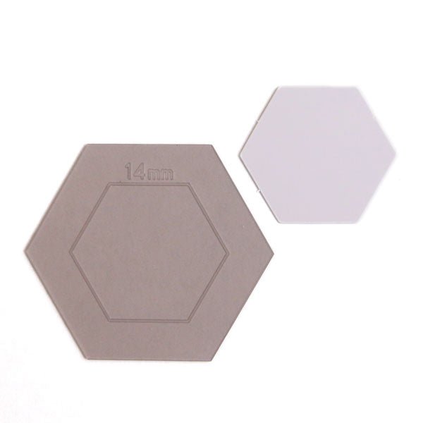 English paper piecing (hexagons) - 14mm - FO:REST Fabric 布恩堂Liberty fabrictana lawnjapanese fabricykk zipper