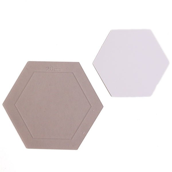 English paper piecing (hexagons) - 26mm - FO:REST Fabric 布恩堂Liberty fabrictana lawnjapanese fabricykk zipper