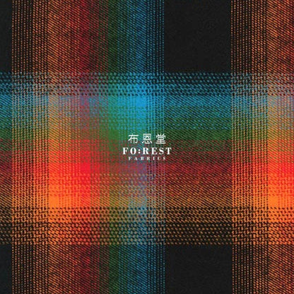 Flannel - ADVENTURE TARTAN 法籣絨 - FO:REST Fabric 布恩堂Liberty fabrictana lawnjapanese fabricykk zipper