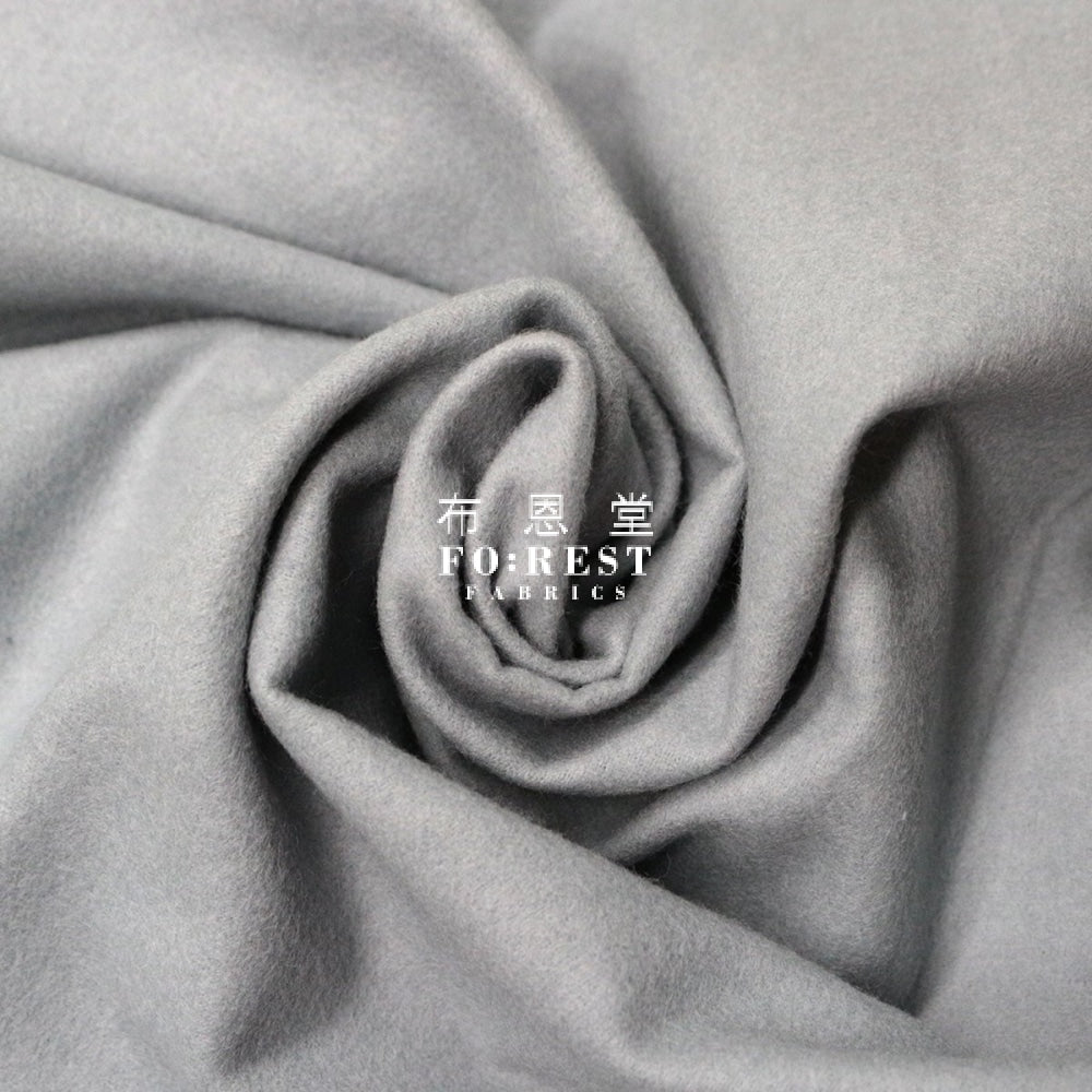 Flannel - Cotton Solid Soft And Warm Gray