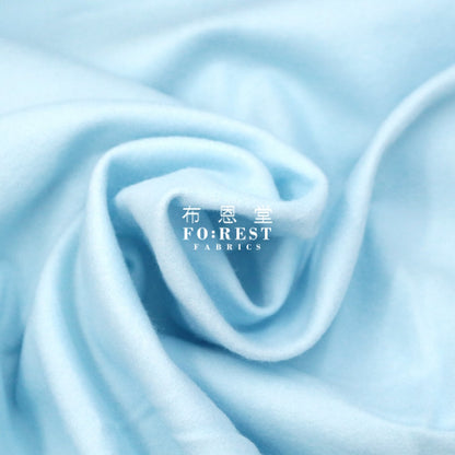 Flannel - Cotton Solid Soft And Warm L.blue