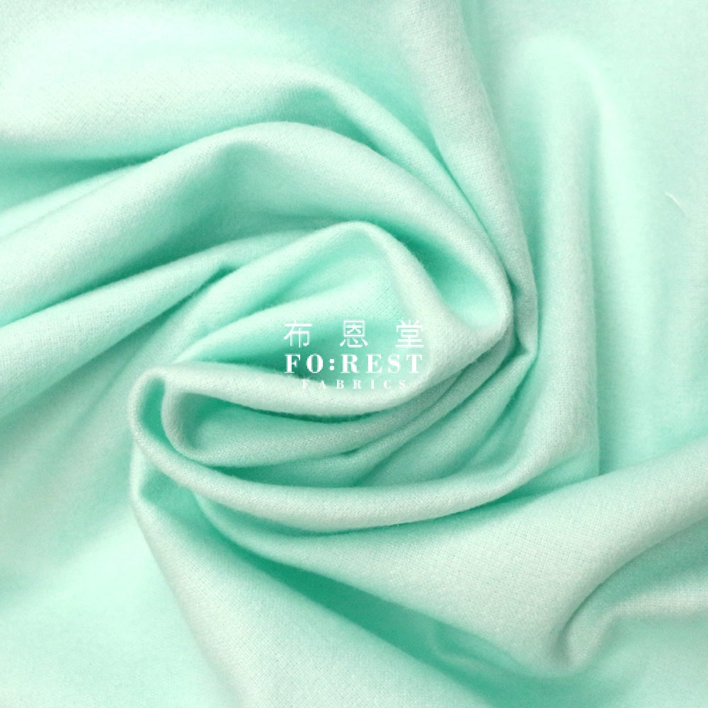 Flannel - Cotton Solid Soft And Warm Mint