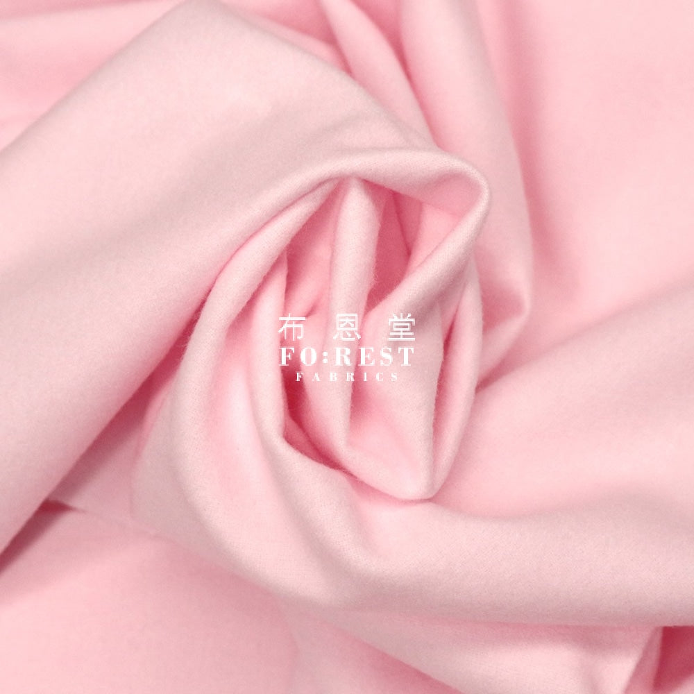 Flannel - Cotton Solid Soft And Warm Pink