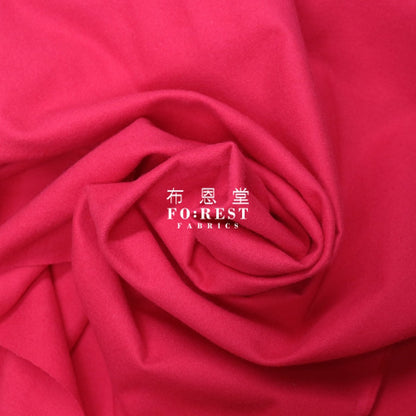 Flannel - Cotton Solid Soft And Warm Red