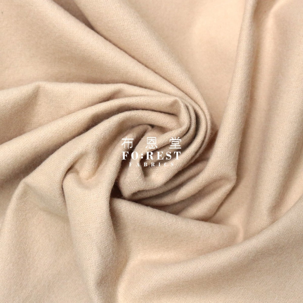 Flannel - Cotton Solid Soft And Warm Tan