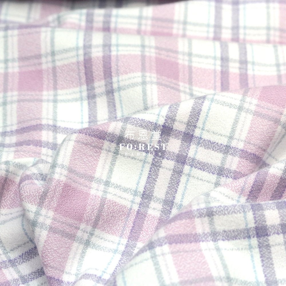 Flannel - HEATER TARTAN 法籣絨 - FO:REST Fabric 布恩堂Liberty fabrictana lawnjapanese fabricykk zipper