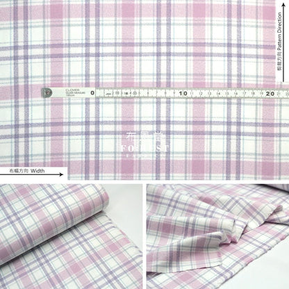 Flannel - HEATER TARTAN 法籣絨 - FO:REST Fabric 布恩堂Liberty fabrictana lawnjapanese fabricykk zipper