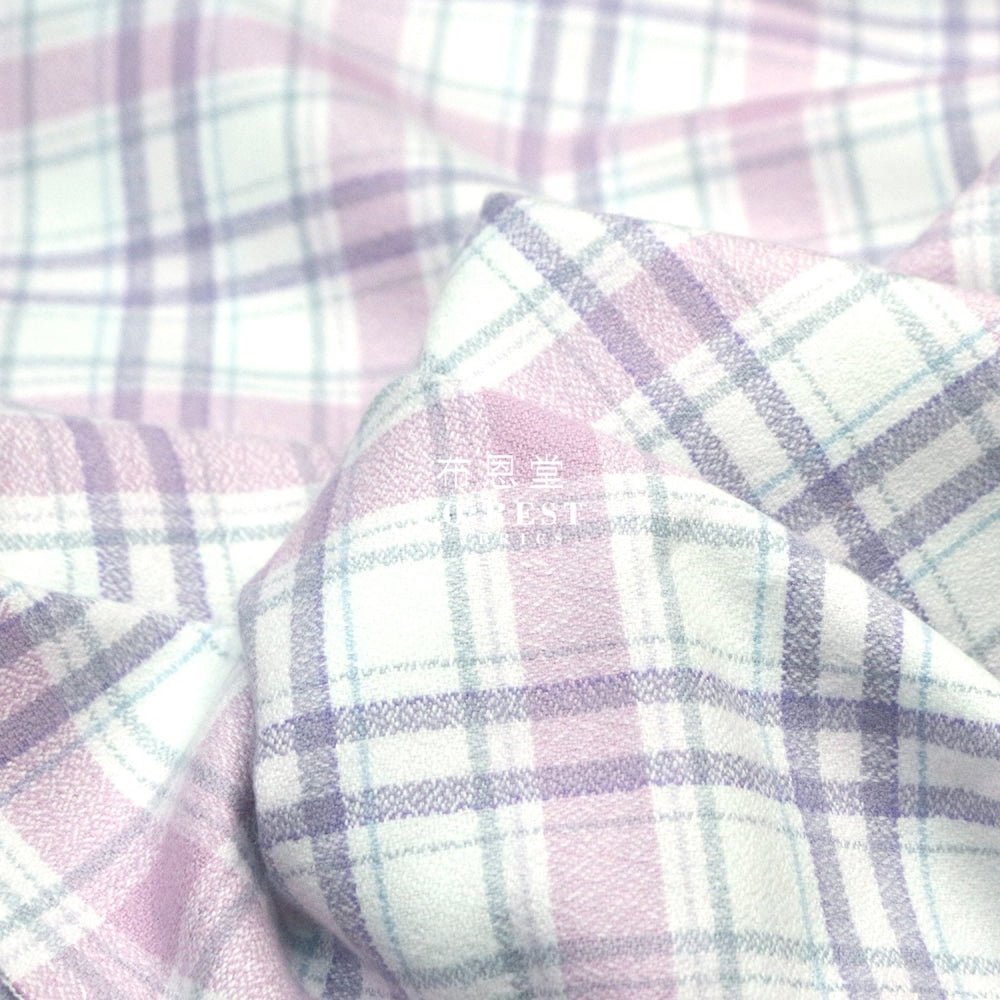 Flannel - HEATER TARTAN 法籣絨 - FO:REST Fabric 布恩堂Liberty fabrictana lawnjapanese fabricykk zipper