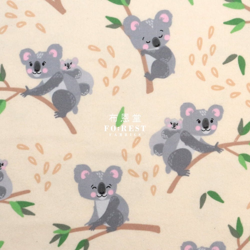 Flannel - KOALA 法籣絨 - FO:REST Fabric 布恩堂Liberty fabrictana lawnjapanese fabricykk zipper