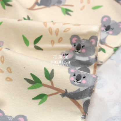 Flannel - KOALA 法籣絨 - FO:REST Fabric 布恩堂Liberty fabrictana lawnjapanese fabricykk zipper