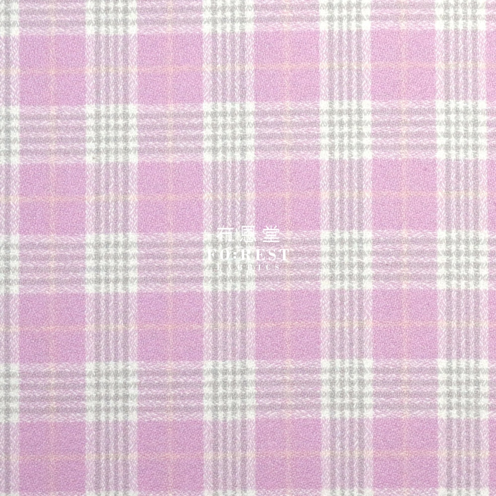Flannel - Lavender Tartan Cotton
