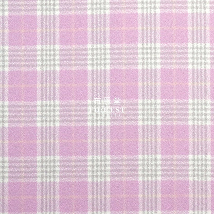 Flannel - Lavender Tartan Cotton