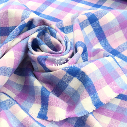 Flannel - Lilac Tartan Cotton