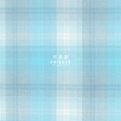 Flannel - Sky TARTAN 法籣絨 - FO:REST Fabric 布恩堂Liberty fabrictana lawnjapanese fabricykk zipper