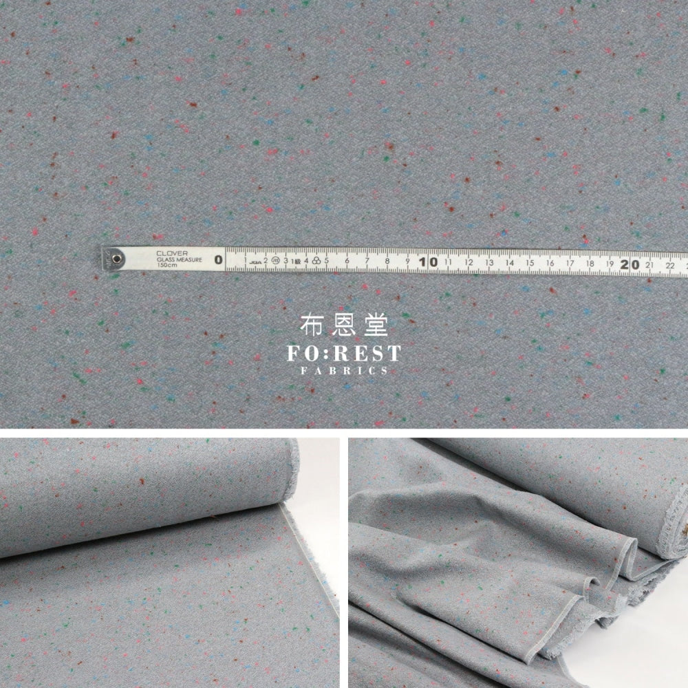 Flannel - Sparkling Gray Cotton