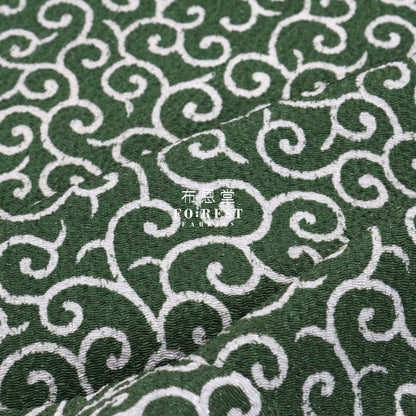 Futakoshi crepe - Karakusa唐草 fabric - FO:REST Fabric 布恩堂Liberty fabrictana lawnjapanese fabricykk zipper