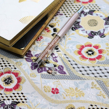 Gold Brocade - Auspicious Kinran Fabric Pearl Polyester