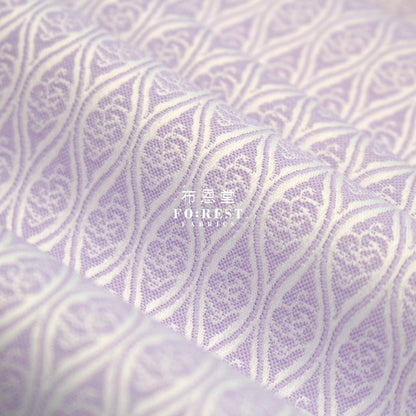 Gold Brocade - Cloud 雲立涌紋 fabric Purple - FO:REST Fabric 布恩堂Liberty fabrictana lawnjapanese fabricykk zipper