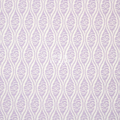 Gold Brocade - Cloud Fabric Purple Polyester