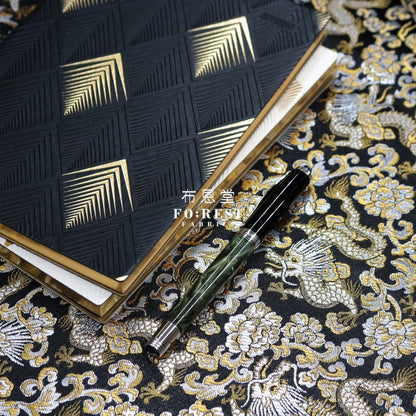 Gold Brocade - Dragon fabric Yellow - FO:REST Fabric 布恩堂Liberty fabrictana lawnjapanese fabricykk zipper