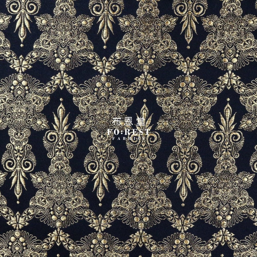 Gold Brocade - King王 fabric - FO:REST Fabric 布恩堂Liberty fabrictana lawnjapanese fabricykk zipper