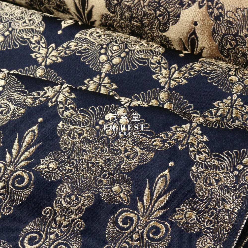 Gold Brocade - King Fabric Polyester
