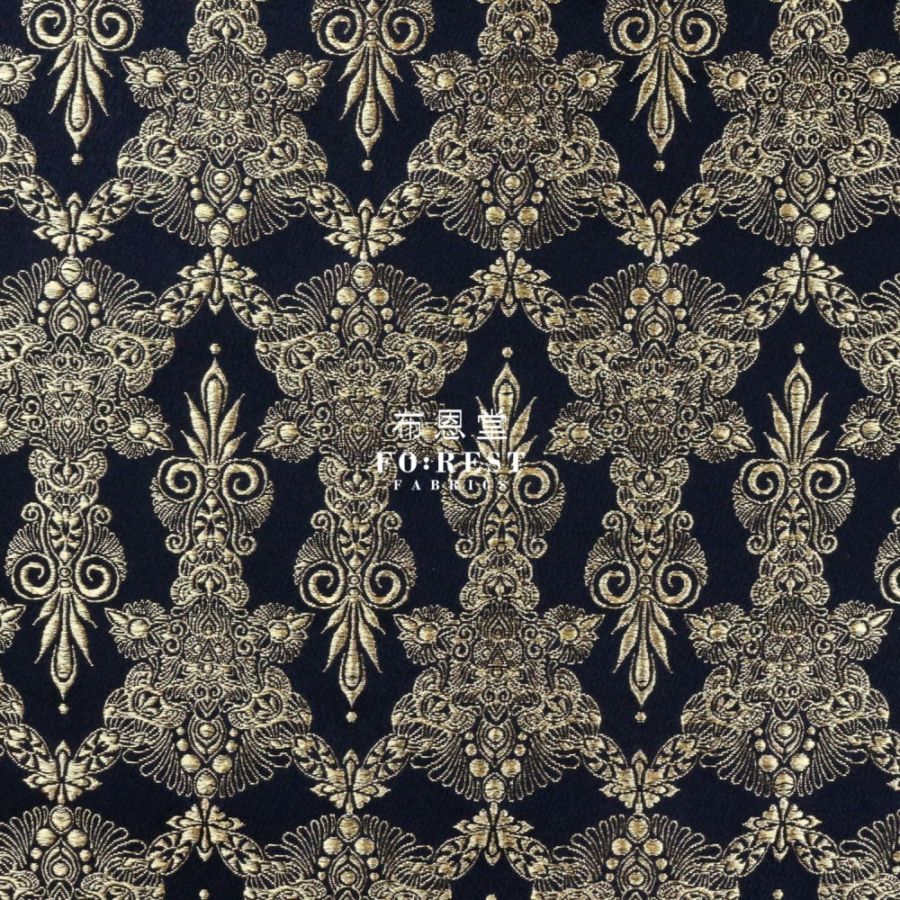 Gold Brocade - King Fabric Polyester