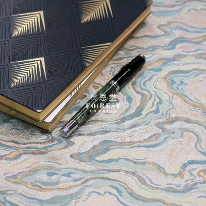 Gold Brocade - Marble Fabric Polyester