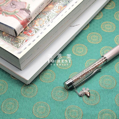 Gold Brocade - 吉祥丸紋 Maru KINRAN fabric Green - FO:REST Fabric 布恩堂Liberty fabrictana lawnjapanese fabricykk zipper