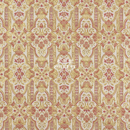 Gold Brocade - Queen Fabric Polyester