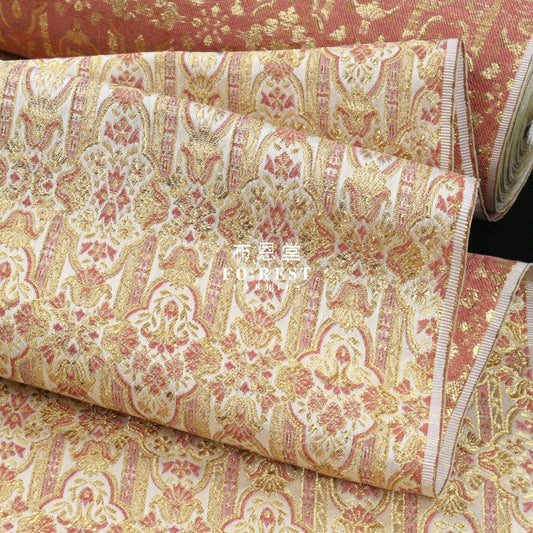 Gold Brocade - Queen Fabric Polyester