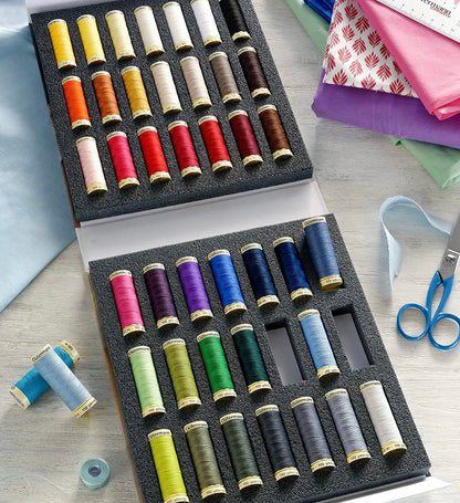 Gutermann Sew - all Thread set - FO:REST Fabric 布恩堂Liberty fabrictana lawnjapanese fabricykk zipper