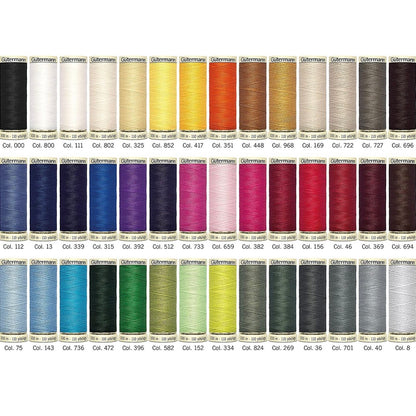 Gutermann Sew - all Thread set - FO:REST Fabric 布恩堂Liberty fabrictana lawnjapanese fabricykk zipper